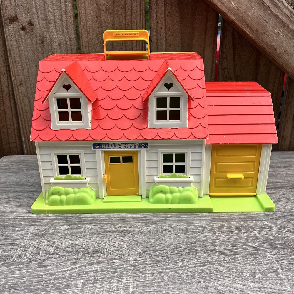 Vintage 1984 Sanrio Hello Kitty Dream House Playset – Rare Collectible Dollhouse